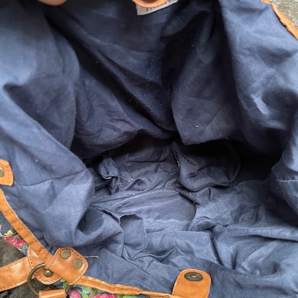 Anthropologie Amici Accessories shabby chic bag - Picture 2 of 5